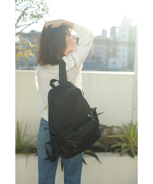 AJUGA.（アジュガ）の「New マザーズリュック Black【AJUGA.original