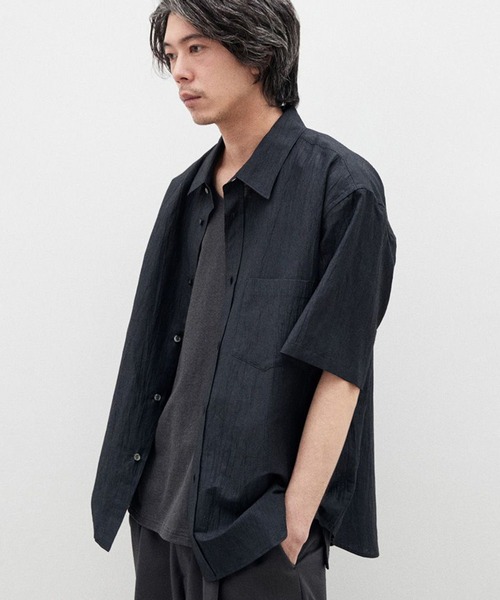 LIDNM（リドム）の「Wool Plaid Western Shirt（シャツ/ブラウス