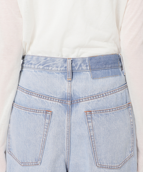 plage（プラージュ）の「DENIM TUCK WIDE パンツ（デニムパンツ）」 - WEAR