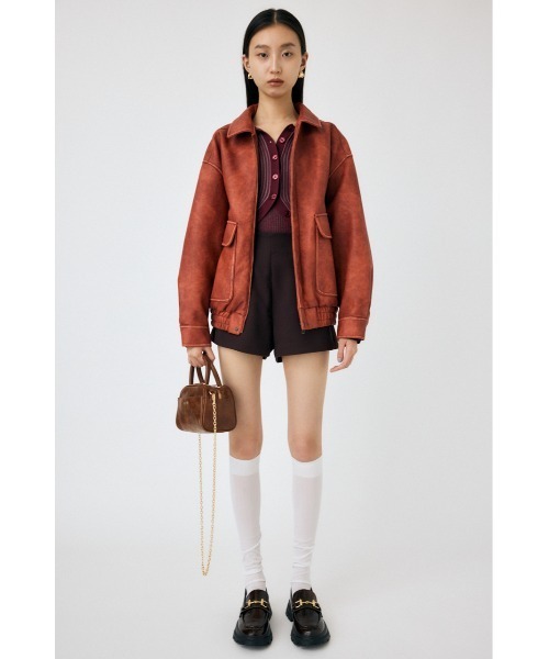 MOUSSY（マウジー）の「F/LEATHER A-2 FLIGHT ジャケット（その他