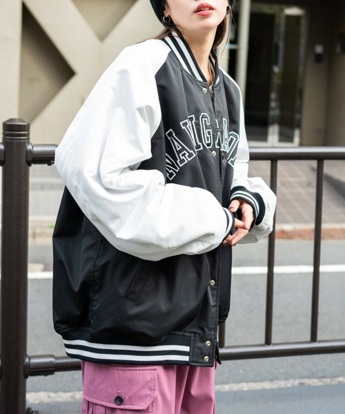 WEGO/WEGO/リバーシブル ワッペンスタジャン（スタジャン）｜WEGO