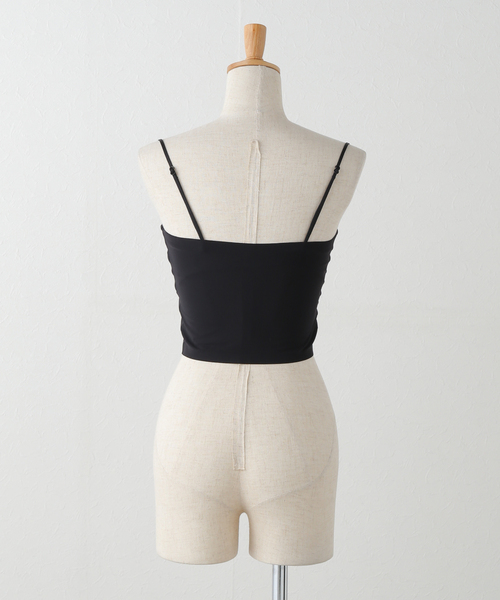 NICENICE MOMENT/ナイスナイスモーメント DETACHABLE STRAP TUBEトップ