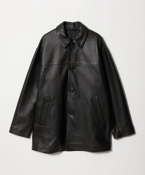 Steven Alan＞ シボ シープレザー カー コート（その他アウター