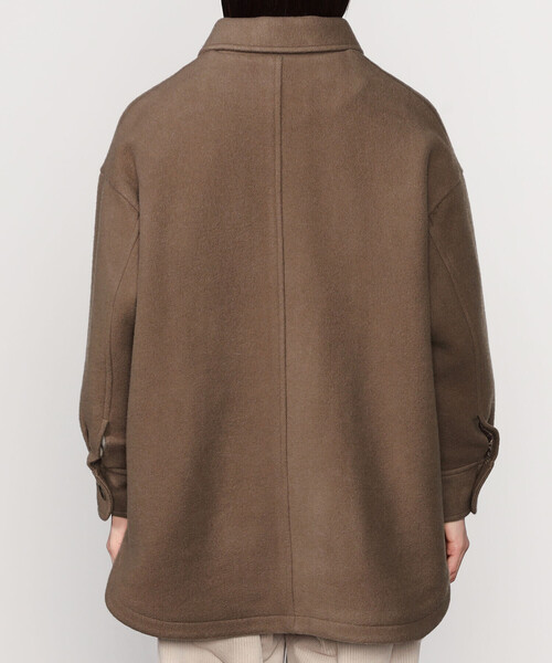 DANTON | ウールメルトン シャツブルゾン WOMEN（その他アウター