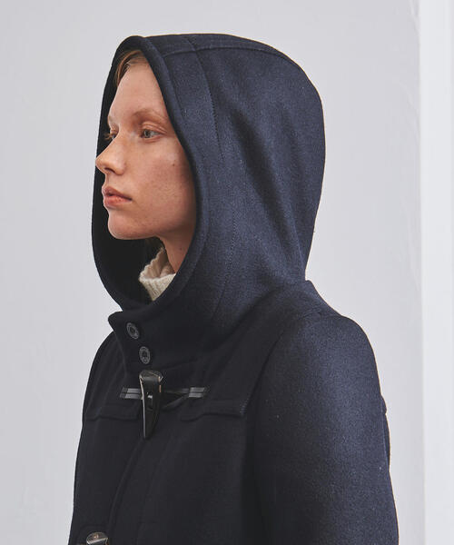 HYKE（ハイク）の「＜HYKE（ハイク）＞ ダッフルコートNAVY ②