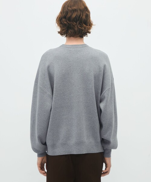 CABaN コットンカシミヤ クルーネックプルオーバー（ニット/セーター