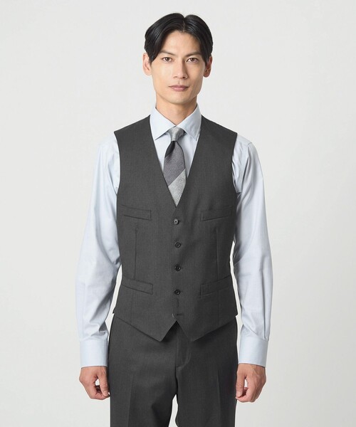 REDA サージ スリム 5B スーツベスト（スーツベスト）｜green label