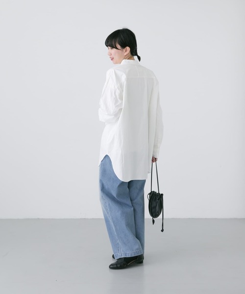 かぐれ（カグレ）の「フェードデニムイージーパンツ（デニムパンツ