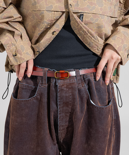 セール】ピンストレザーベルト（ベルト）｜FREAK'S STORE（フリークス