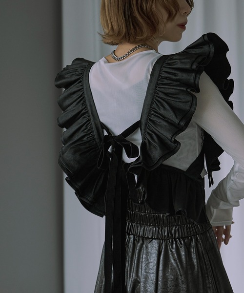 Ezick（エジック）の「Many way フリルリボンハーネス（その他トップス