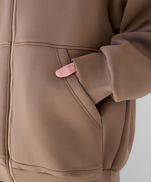 CULLNI】別注 Oversize Big Parka/別注 オーバーサイズジップパーカー