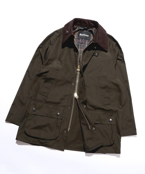 別注】Barbour / BEDALE CLASSIC FIT ポリエステルコットン ピーチ