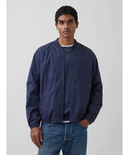 GAP（ギャップ）の「キャンバス ボンバージャケット（ブルゾン）」 - WEAR