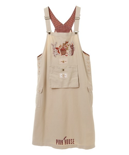 PINK HOUSE（ピンクハウス）の「オータムうさぎとチェリー刺繍