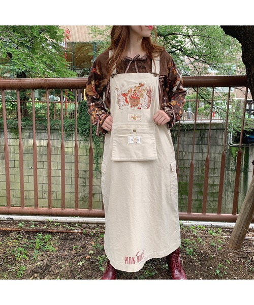 PINK HOUSE（ピンクハウス）の「オータムうさぎとチェリー刺繍