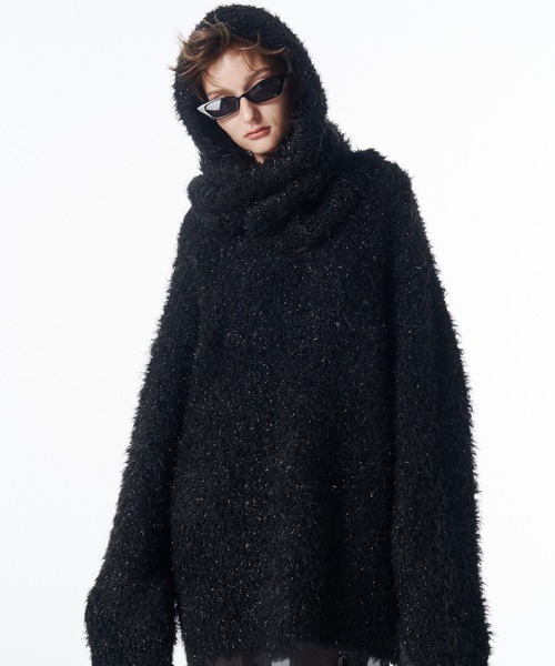 JOSE MOON（ジョゼムーン）の「LAME KNIT SCARF/ラメニットスカーフ