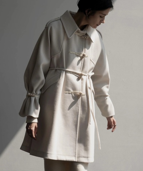 WILLFULLY（ウィルフリー）の「tent toggle jersey melton various