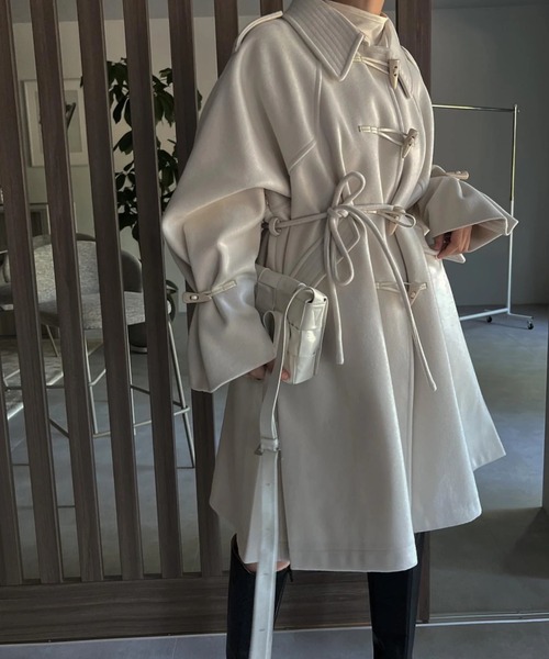 WILLFULLY（ウィルフリー）の「tent toggle jersey melton various