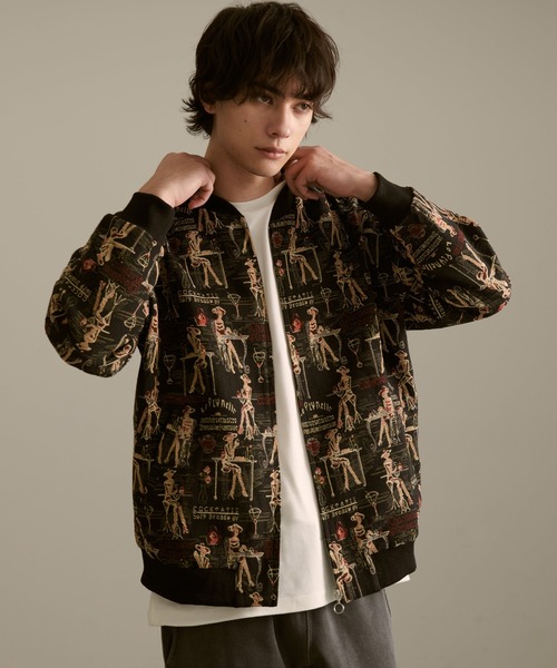 Revo.（レボ）の「Revo. ヴィンテージライク ゴブラン ジャガード 総柄