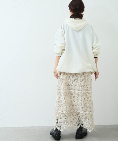 レースMIXスカート（スカート）｜JOURNAL STANDARD LUXE（ジャーナル