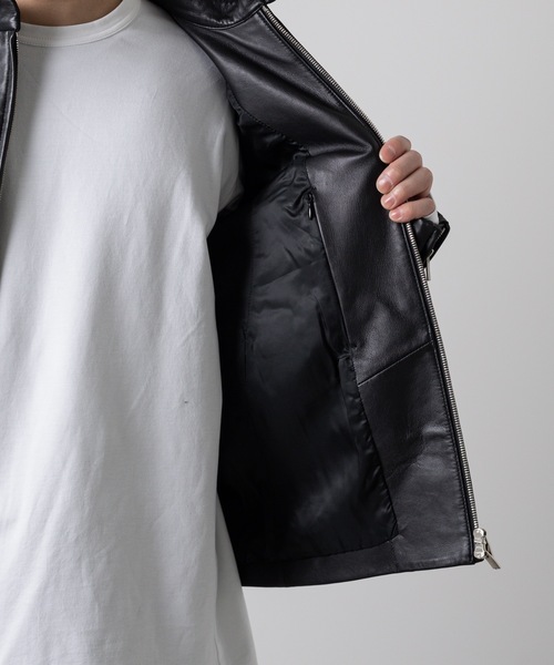 ATTACHMENT（アタッチメント）の「シープレザー シングルライダース