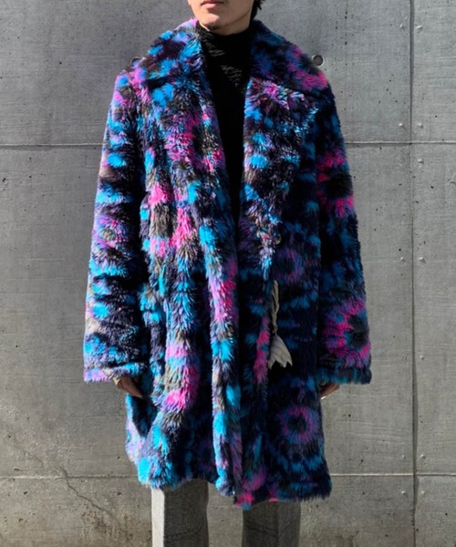 BED J.W. FORD / ベッドフォード】Fake Fur Coat / フェイクファー