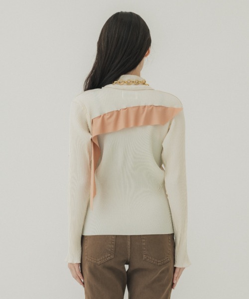 kotohayokozawa/コトハヨコザワ】todoウェーブロングスリーブ