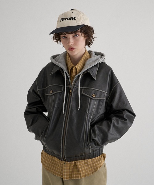 WISH FOR EVER（ウィッシュフォーエバー）の「ARTIFICIAL DOUBLE ZIP