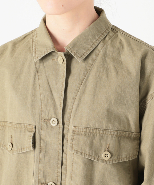 セール】≪WEB限定追加≫リップストップアーミーシャツ（その他