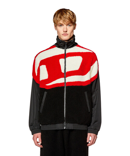 DIESEL（ディーゼル）の「メンズ ジャケット ボア ナイロン ミックス