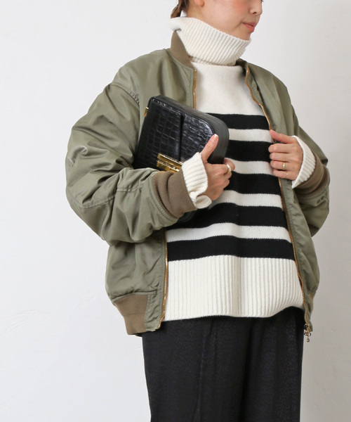 Deuxieme Classe（ドゥーズィエムクラス）の「中綿military ブルゾン