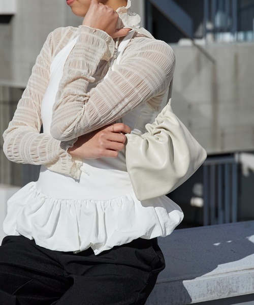 NOTHING WRITTEN / ナッシングリトゥン NELLA STRAP BAG ラムレザー