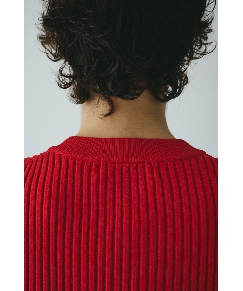 セール】Henley neck knit tops ヘンリーネックニットトップス（ニット