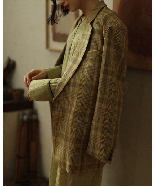 TODAYFUL（トゥデイフル）の「チェックオーバージャケット（テーラード