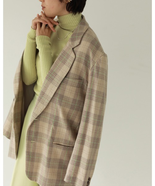 TODAYFUL（トゥデイフル）の「チェックオーバージャケット（テーラード
