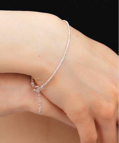 Tiny Silver Beads Bracelet-シルバー925ビーズブレスレット