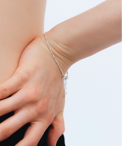 Tiny Silver Beads Bracelet-シルバー925ビーズブレスレット