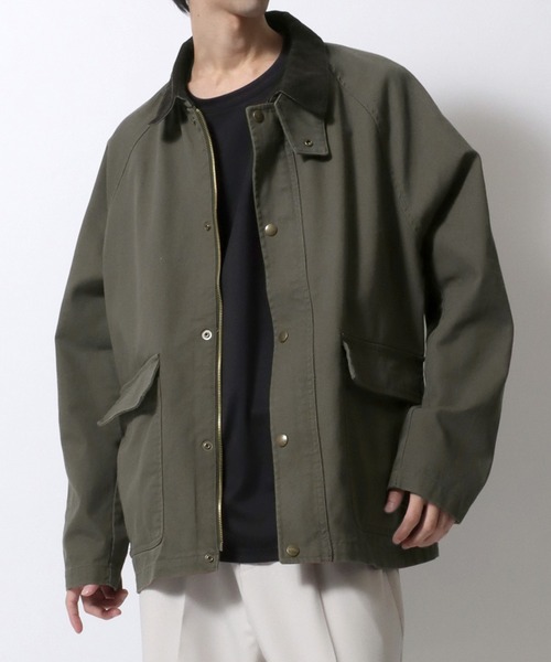 セール】Hunting Jacket/コーデュロイ襟 ハンティングジャケット