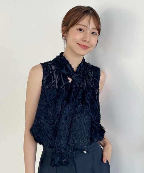 セール】ノースリボウタイブラウス（シャツ/ブラウス）｜SNIDEL