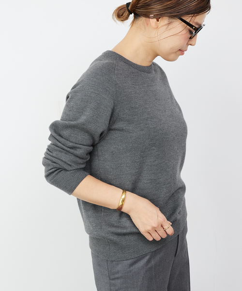 WISH クルーネック プルオーバー（ニット/セーター）｜Deuxieme Classe
