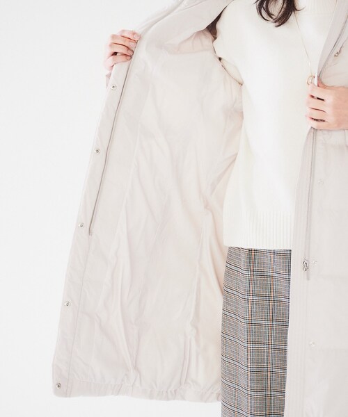 セール】【撥水／洗える／フード取り外し】ファー付きロングダウン