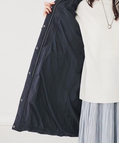 セール】【撥水／洗える／フード取り外し】ファー付きロングダウン