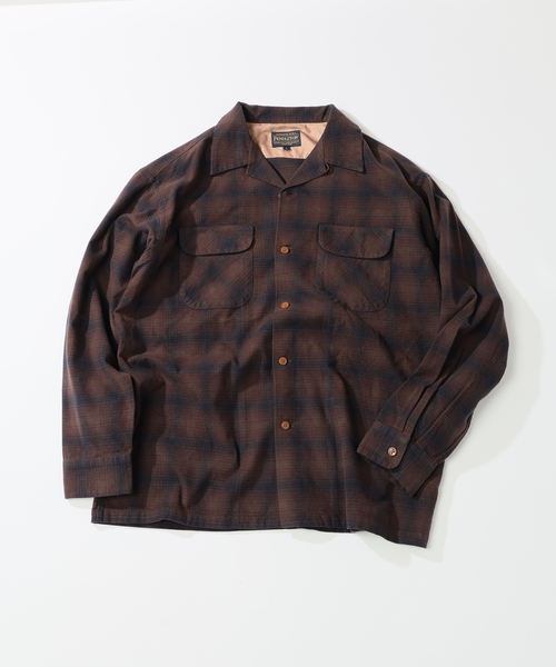 PENDLETON / ペンドルトン 別注 コットン シャギー オープンカラー