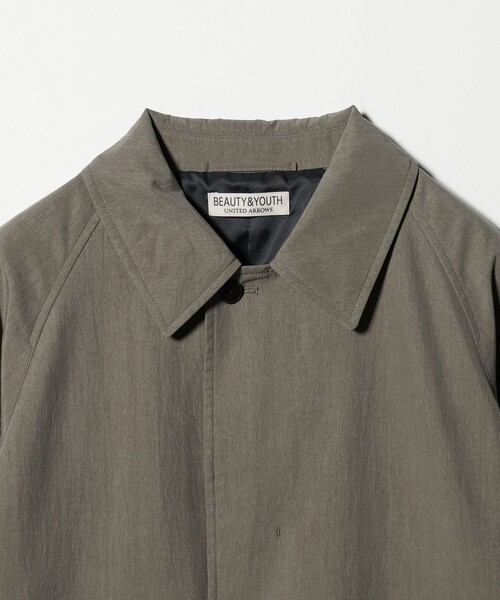 ウォッシャー バルマカン コート（ステンカラーコート）｜BEAUTY&YOUTH