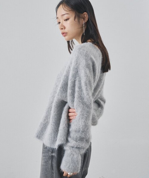 スーリーアルパカクルーネックプルオーバー（ニット/セーター）｜Whim