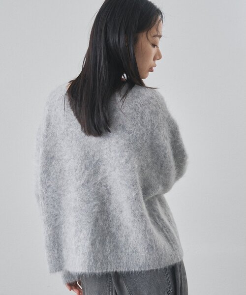 スーリーアルパカクルーネックプルオーバー（ニット/セーター）｜Whim