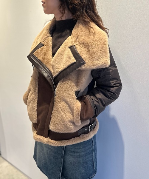 ファーコンビライダースダウン（ブルゾン）｜LOVELESS（ラブレス）の