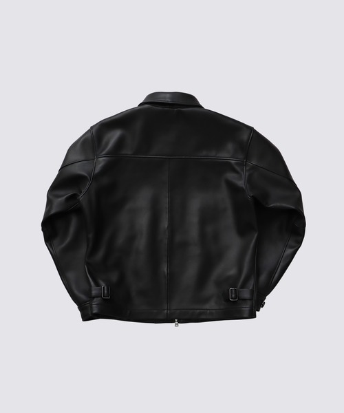 LAMB LEATHER ZIP BLOUSON / ラムレザージャケット（ライダース