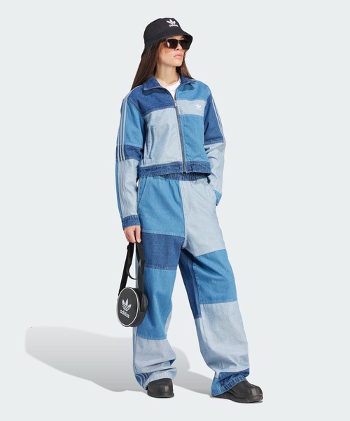 adidas（アディダス）の「KSENIASCHNAIDER パッチワークジーンズ