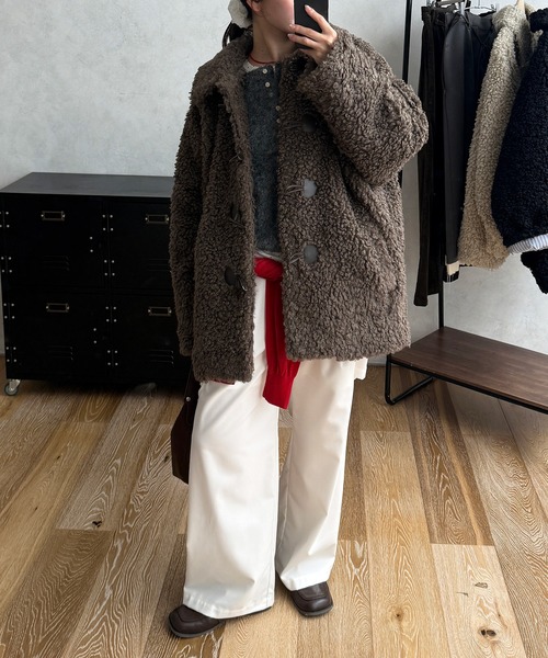 poodle shaggy duffle coat / プードルシャギーダッフルコート（その他